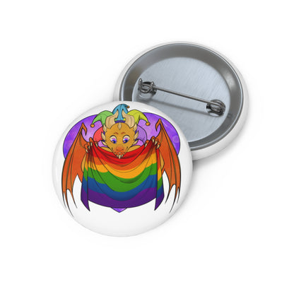Pin Button – LGBTQIA+ Pride by TheDoodler