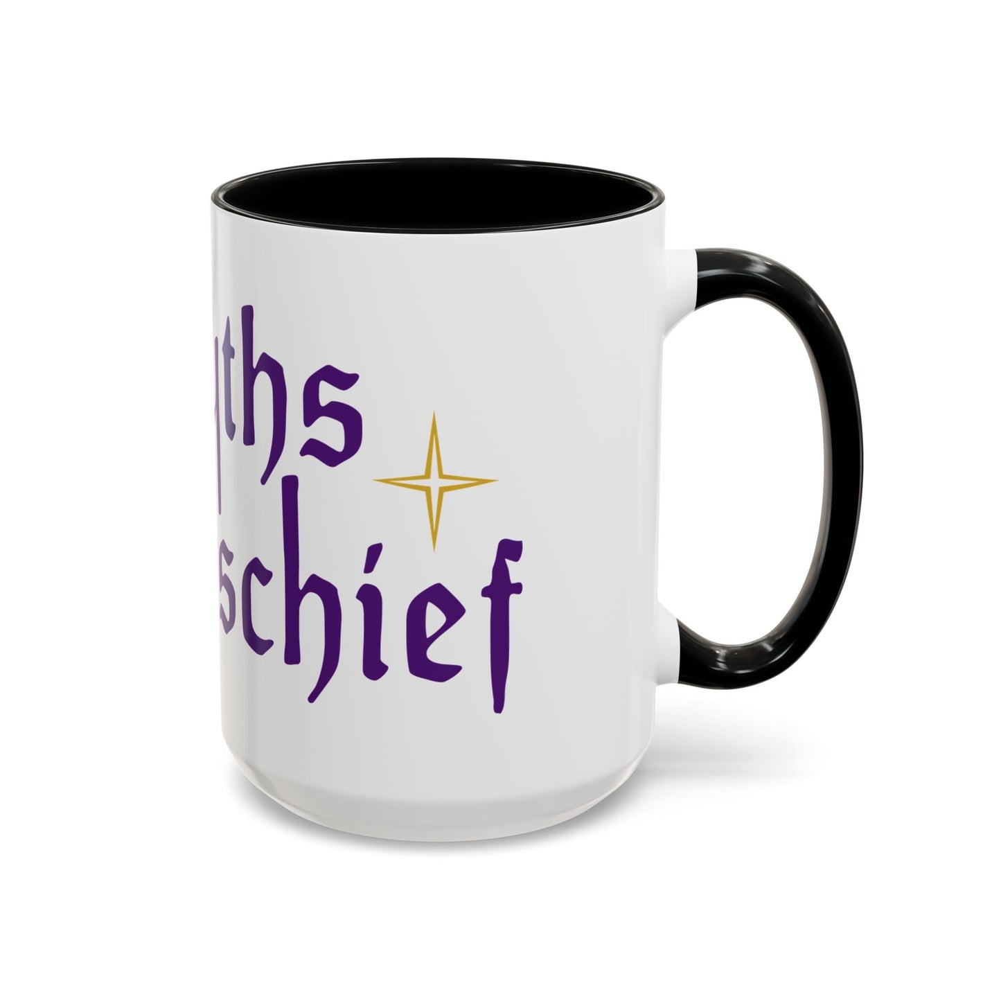 Coffee Mug with Myths and Mischief Logo
