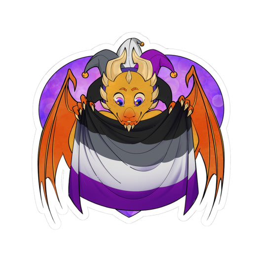 Sticker - Ravi has Asexual Pride - LGBTQIA+