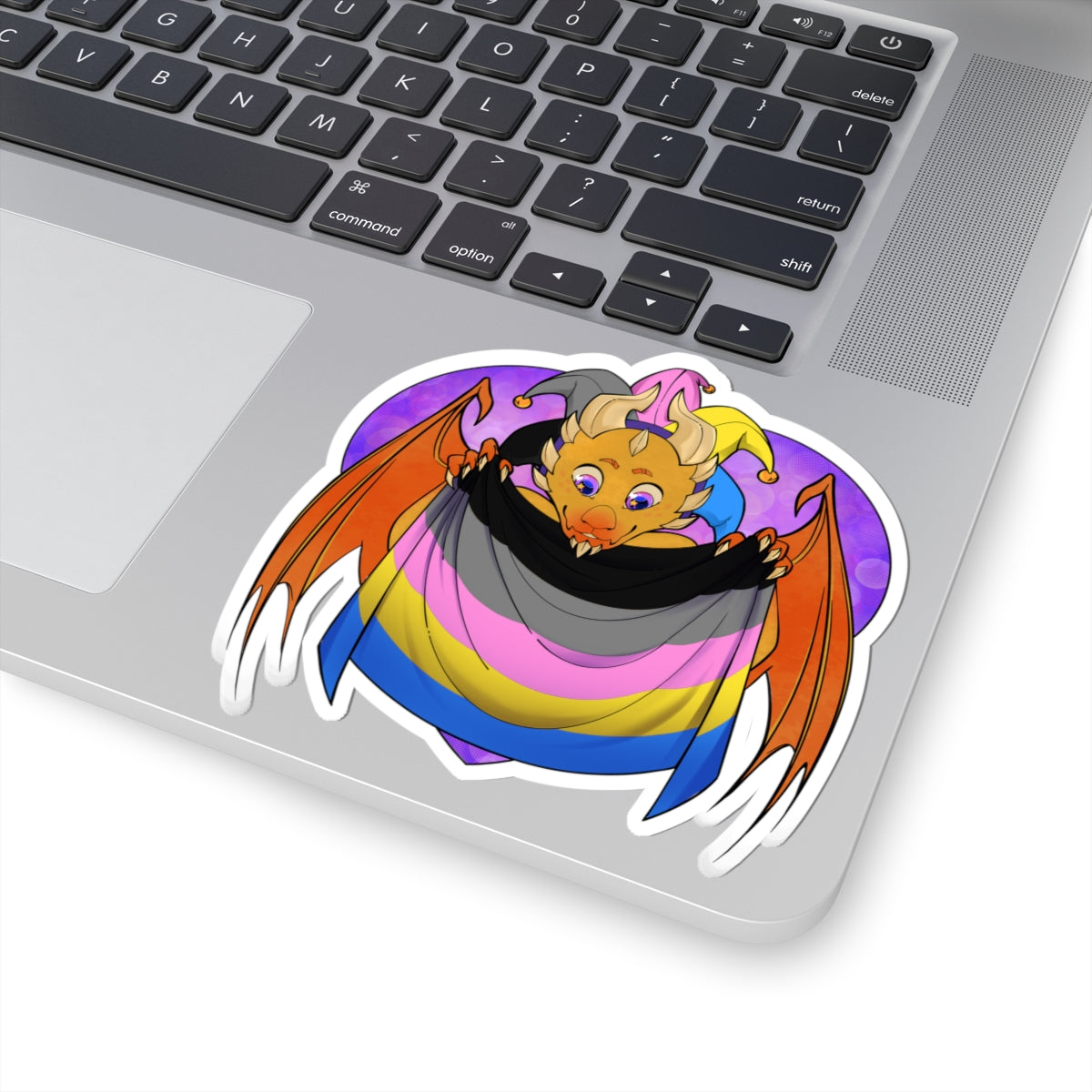 Ravi Sticker – Poly-Gender Pride by TheDoodler