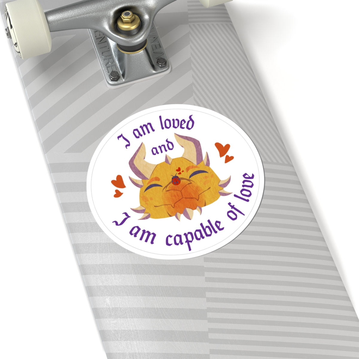 Sticker - "I Am Loved and I Am Capable of Love" - Ravi Quote