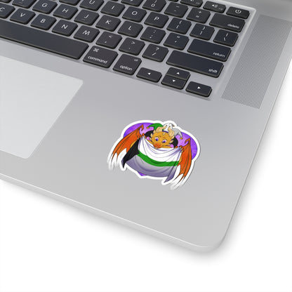 Sticker – Ravi has Demi-Romantic Pride - LGBTQIA+