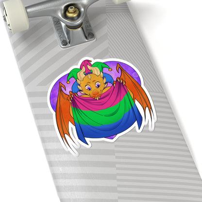 Sticker - Ravi has Polysexual Pride - LGBTQIA+