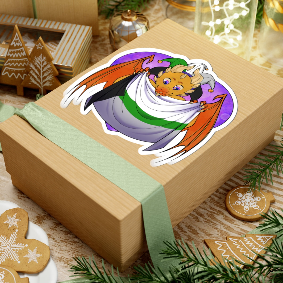 Sticker – Ravi has Demi-Romantic Pride - LGBTQIA+