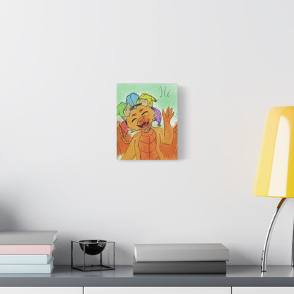 Canvas Print – Ravi Waving “Hi” by FoeTwentyFour
