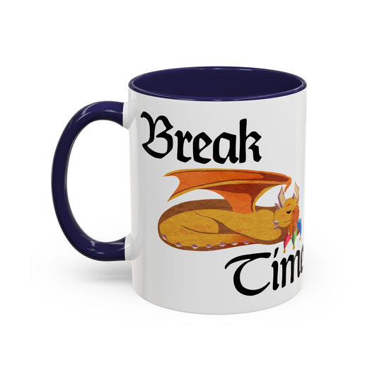 Coffee Mug - "Break Time" - Sleeping Ravi