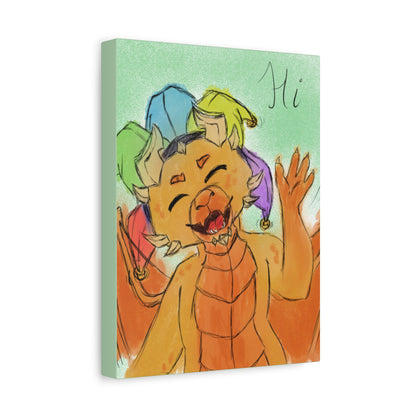 Canvas Print – Ravi Waving “Hi” by FoeTwentyFour