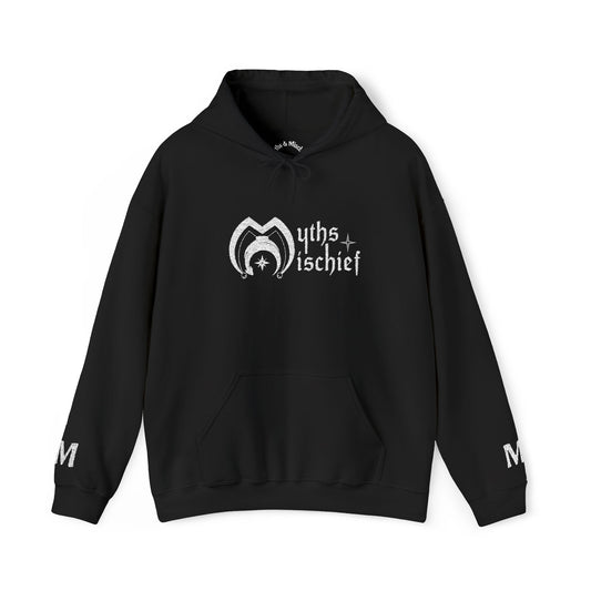 Hooded Sweatshirt - Myths & Mischief - Logo