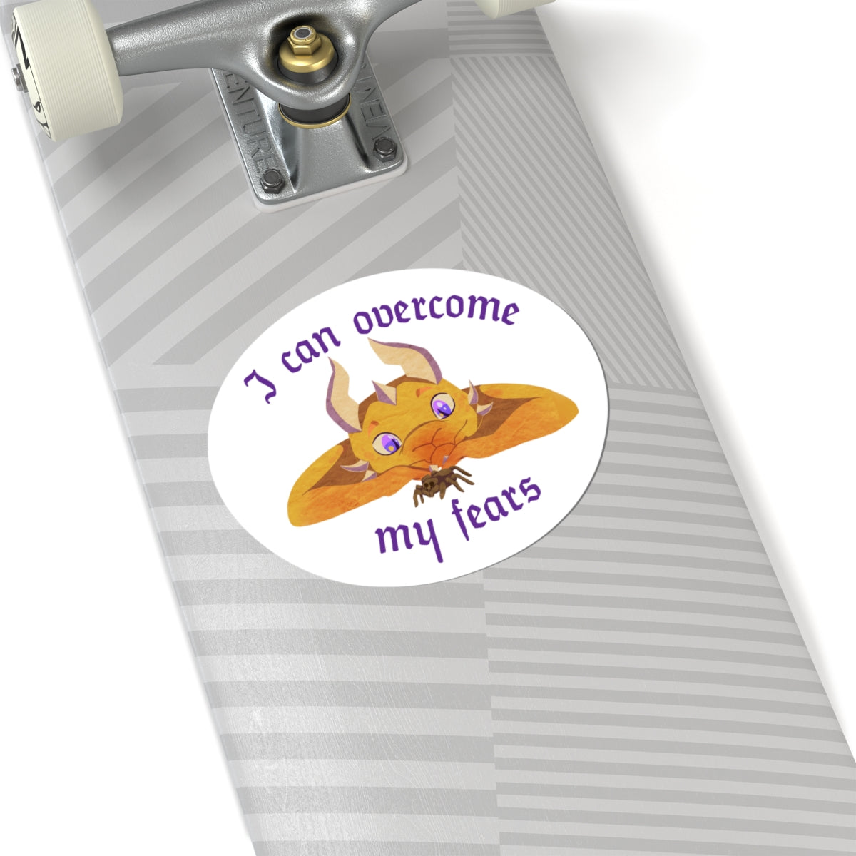 Sticker - "I Can Overcome My Fears" - Ravi Quote