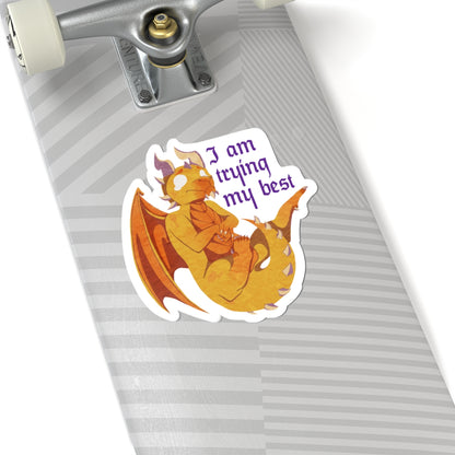 Ravi Sticker – I Am Trying My Best by SharronVan