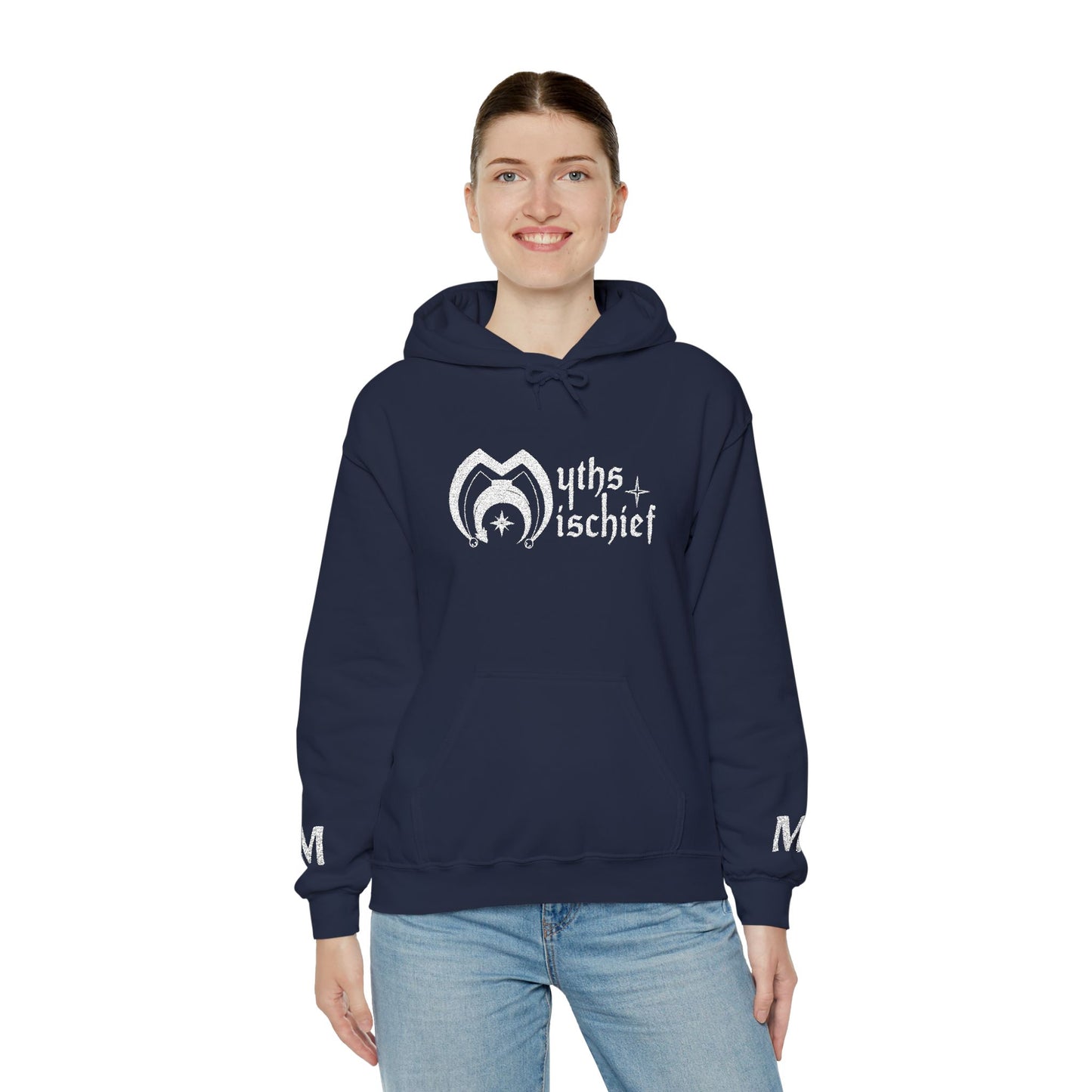 Hooded Sweatshirt - Myths & Mischief - Logo