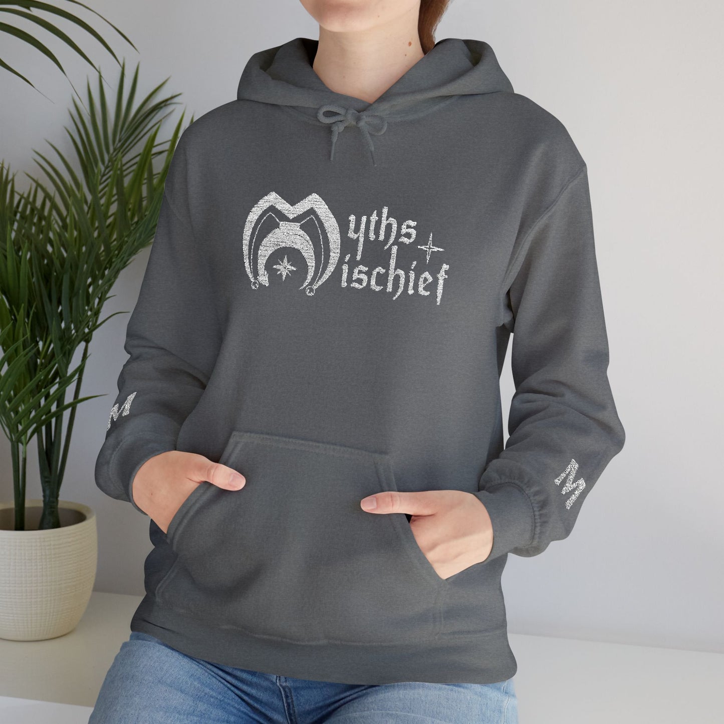 Hooded Sweatshirt - Myths & Mischief - Logo