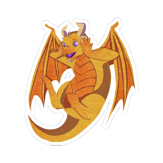 Ravi Sticker – Surprised Dragon by SharronVan
