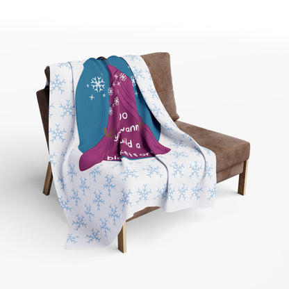 Fleece Blanket - Blanket Fort - Parody Merch