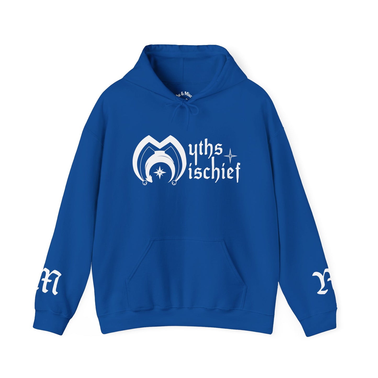 Hooded Sweatshirt with Myths and Mischief Logo