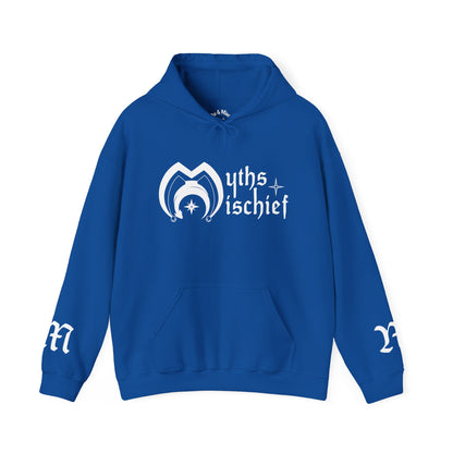 Hooded Sweatshirt with Myths and Mischief Logo