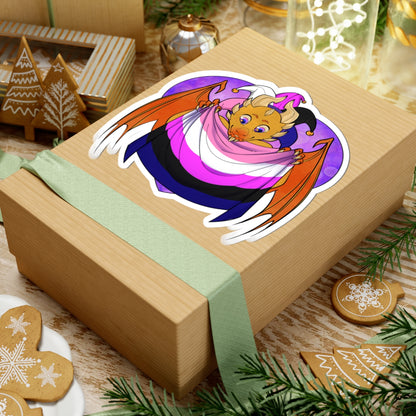 Ravi Sticker – Genderfluid Pride by TheDoodler