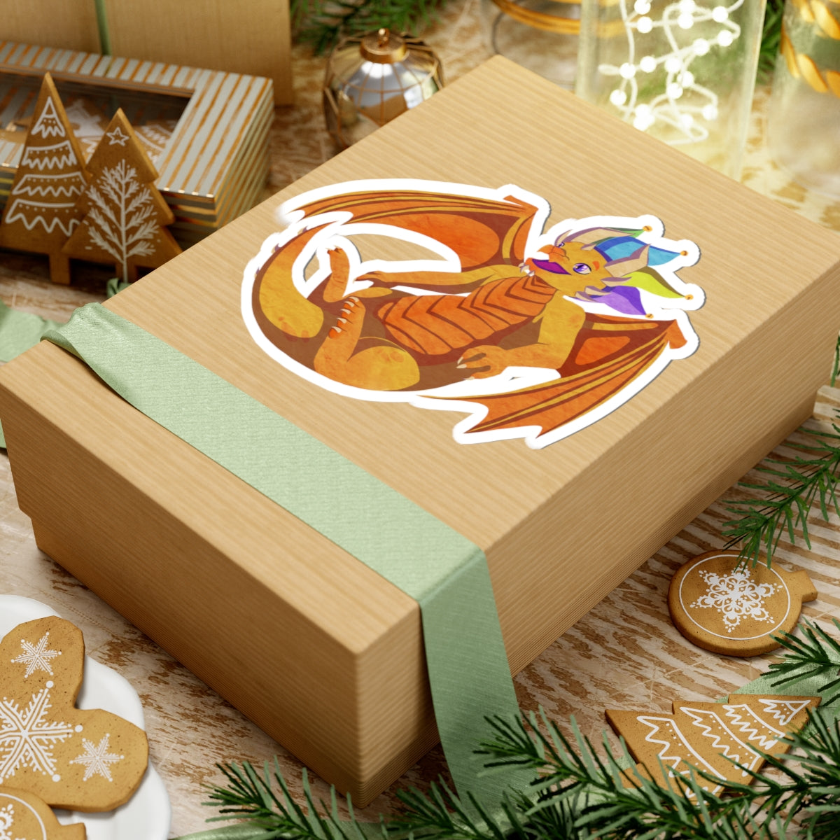 Ravi Sticker – Happy Dragon by SharronVan