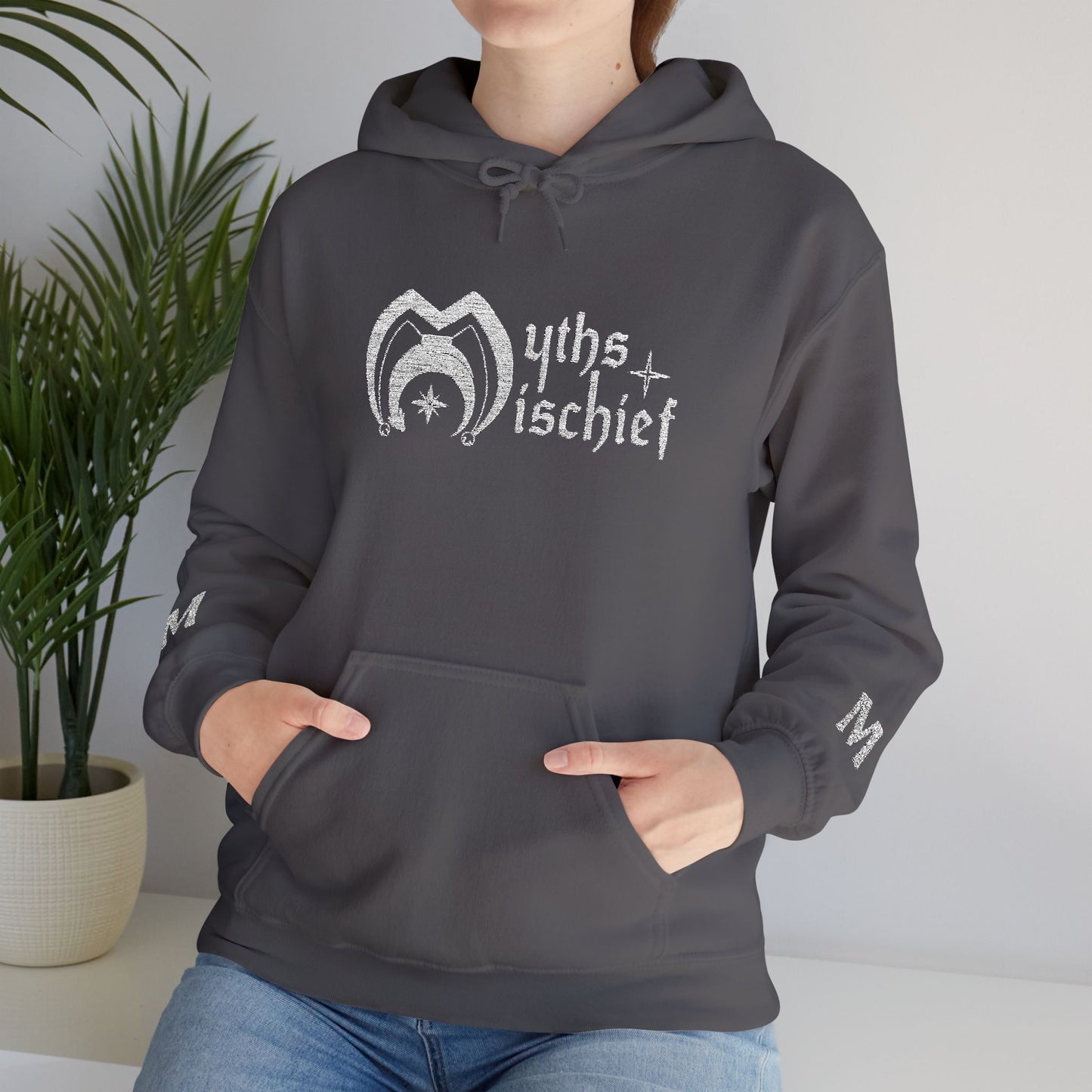 Hooded Sweatshirt - Myths & Mischief - Logo