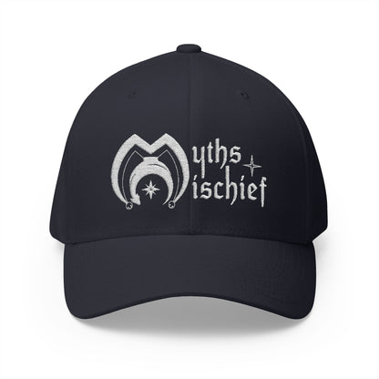 Baseball Cap with Myths and Mischief Logo