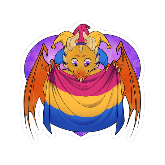 Sticker - Ravi has Pansexual Pride - LGBTQIA+