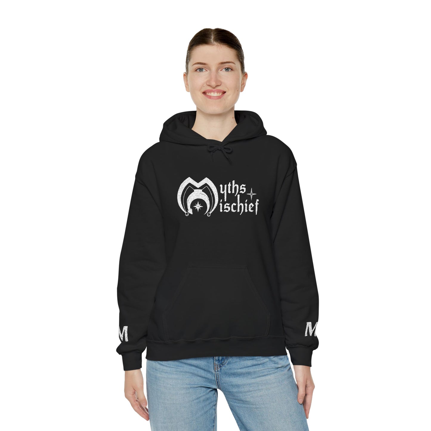Hooded Sweatshirt - Myths & Mischief - Logo