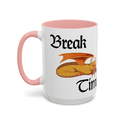 Coffee Mug - "Break Time" - Sleeping Ravi