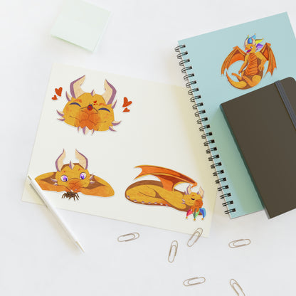 Sticker Sheet – Ravi the Dragon by SharronVan