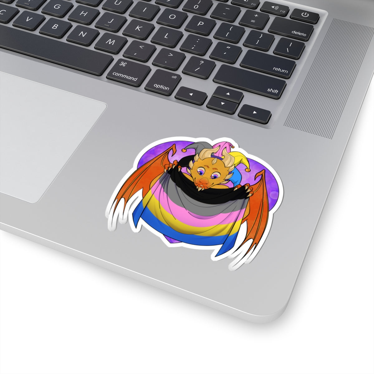 Ravi Sticker – Poly-Gender Pride by TheDoodler