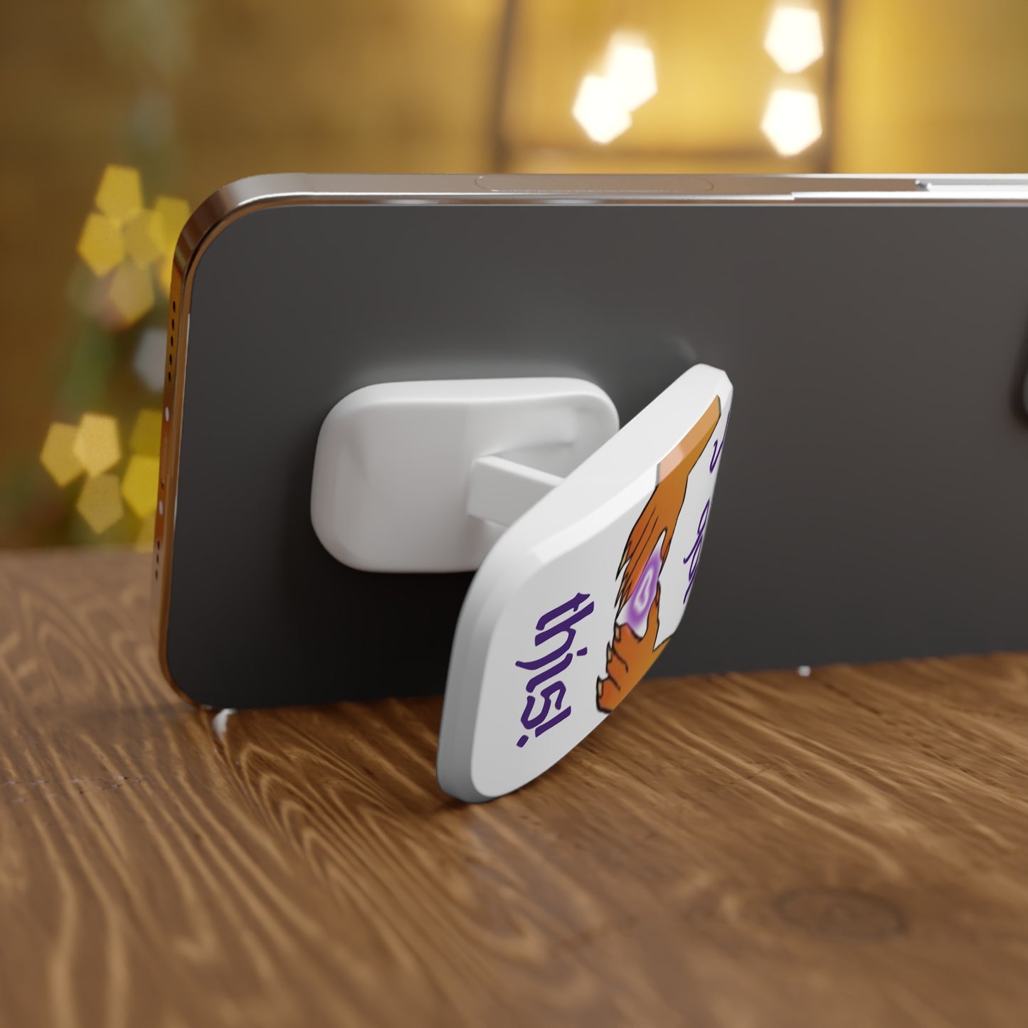 Phone Grip - "I Got This!" says Ravi - RoseOfAllTrades