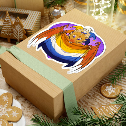 Ravi Sticker – Aro-Ace Pride by TheDoodler