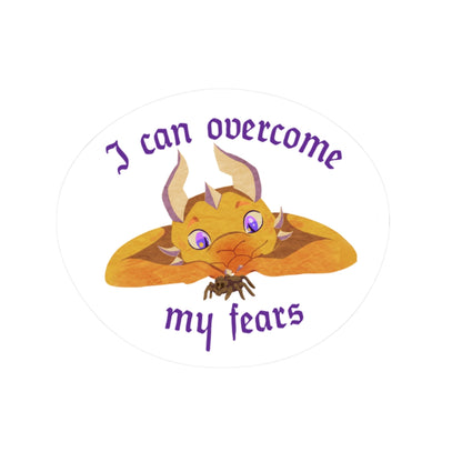 Sticker - "I Can Overcome My Fears" - Ravi Quote