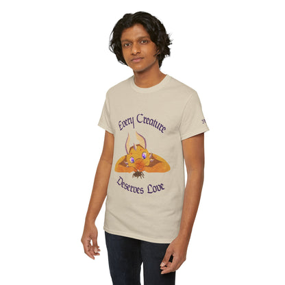 T-Shirt - "Every Creature Deserves Love" - Ravi