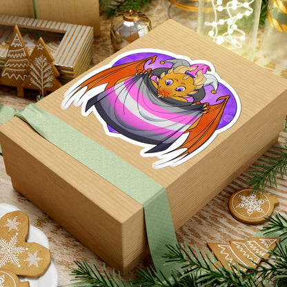 Ravi Sticker – Demi-Girl Pride by TheDoodler