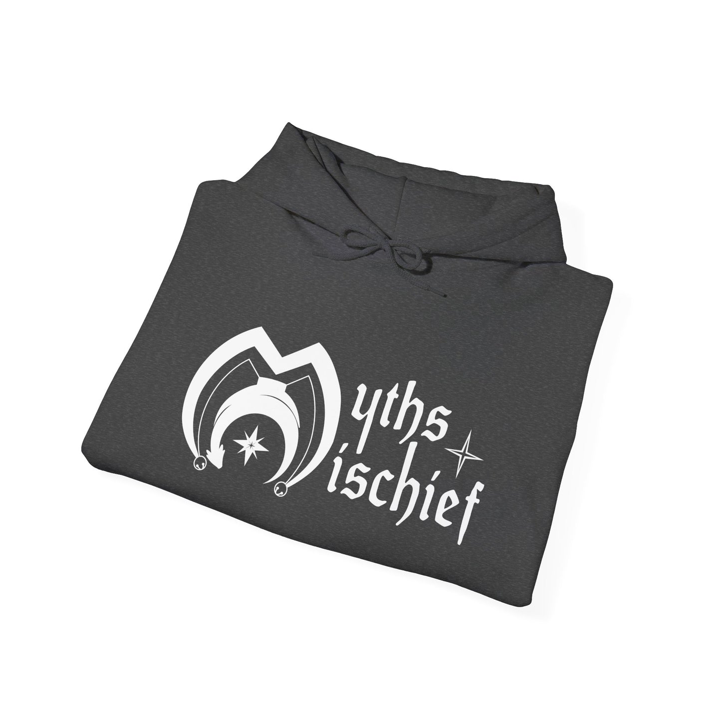 Hooded Sweatshirt with Myths and Mischief Logo