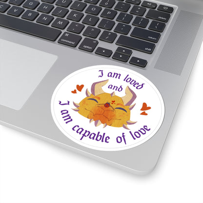 Sticker - "I Am Loved and I Am Capable of Love" - Ravi Quote