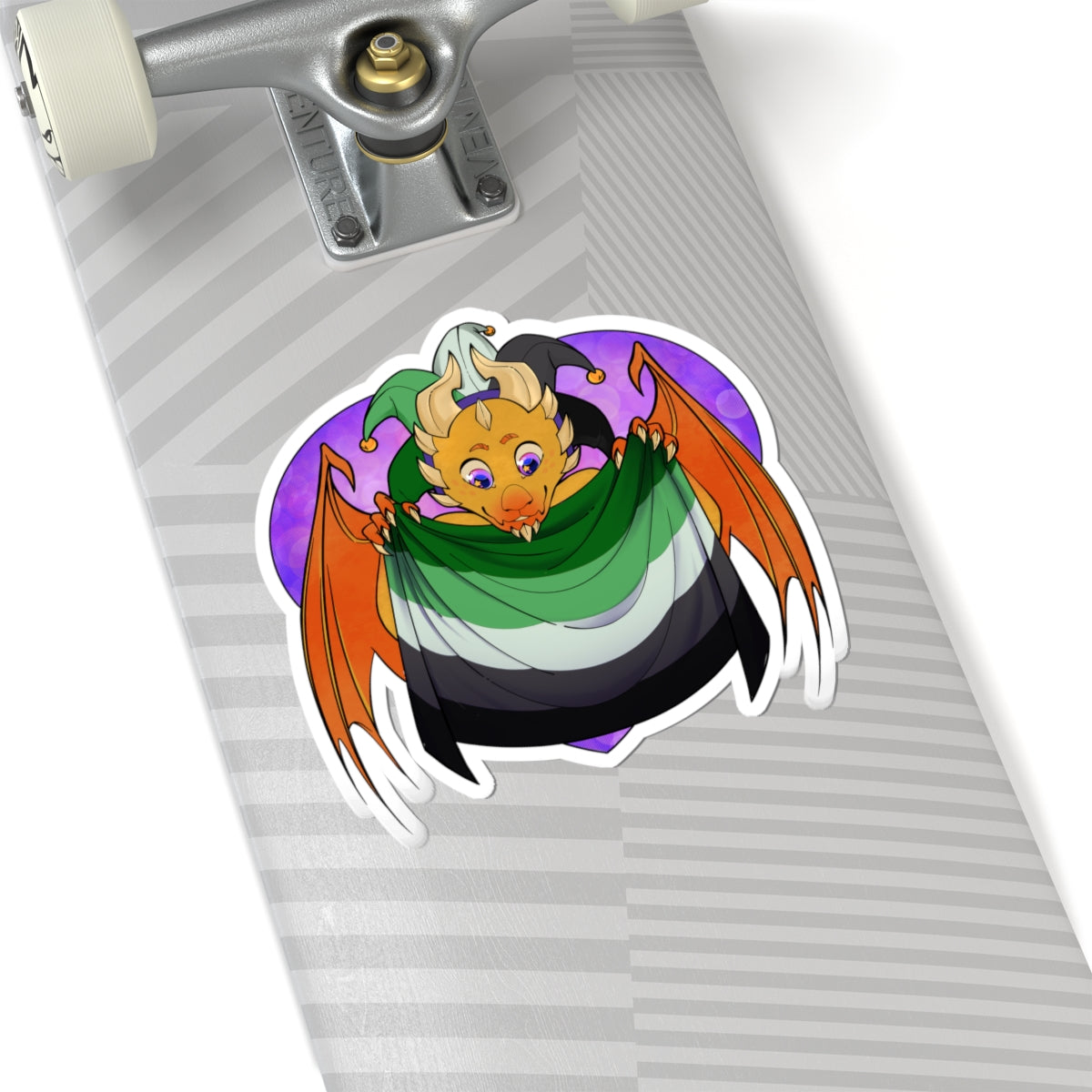 Sticker - Ravi has Aromantic Pride - LGBTQIA+