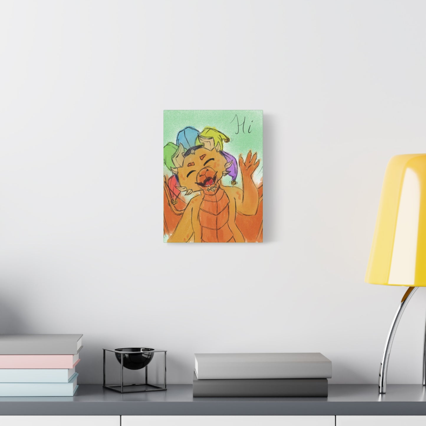 Canvas Print – Ravi Waving “Hi” by FoeTwentyFour