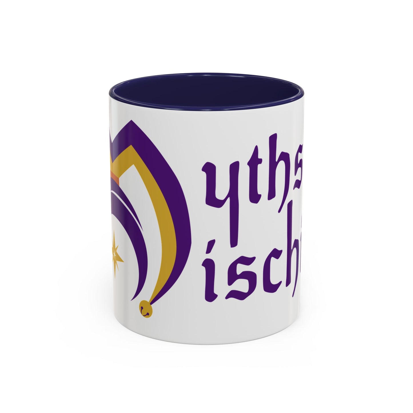 Coffee Mug with Myths and Mischief Logo