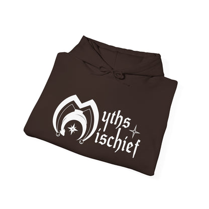Hooded Sweatshirt with Myths and Mischief Logo