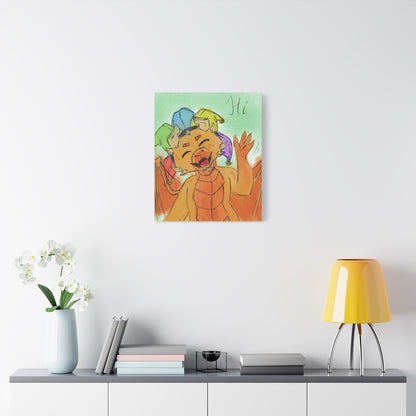 Canvas Print – Ravi Waving “Hi” by FoeTwentyFour