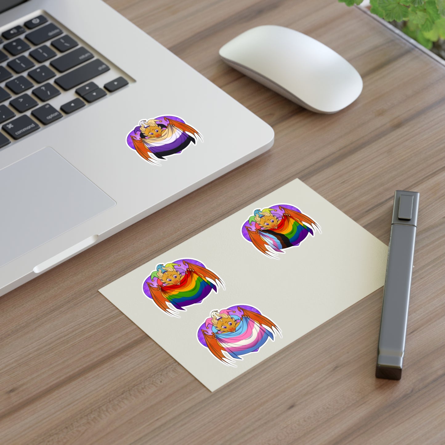 Sticker Sheet - Ravi has Pride - LGBTQIA+ Medley