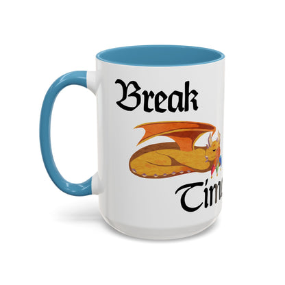 Coffee Mug - "Break Time" - Sleeping Ravi