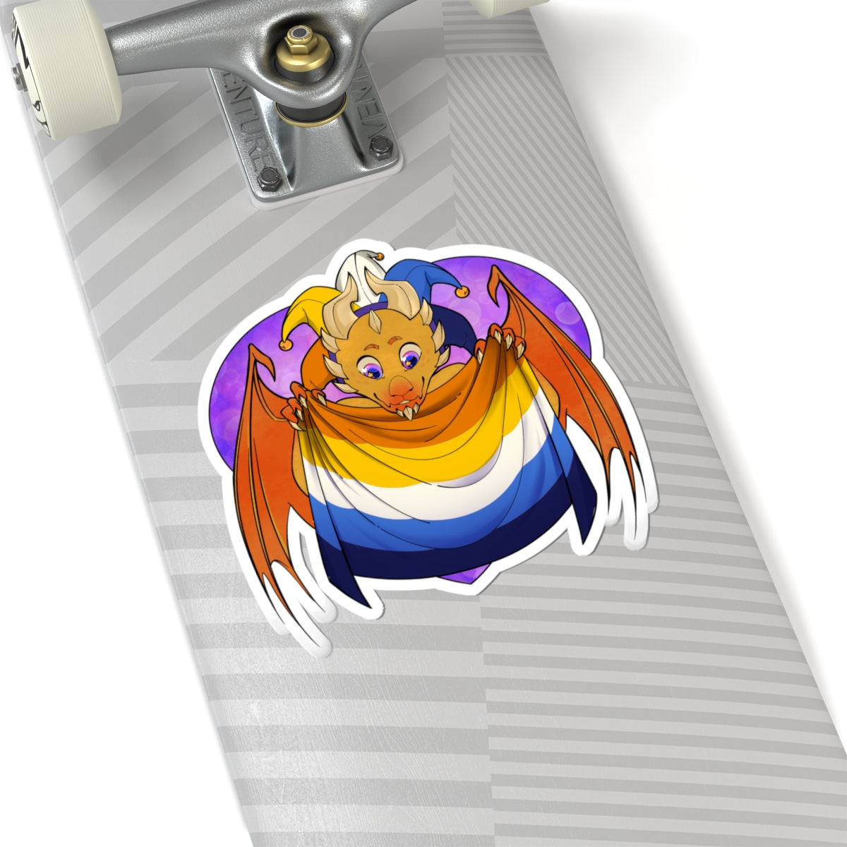 Ravi Sticker – Aro-Ace Pride by TheDoodler