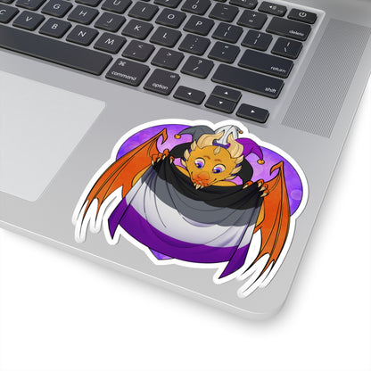 Sticker - Ravi has Asexual Pride - LGBTQIA+