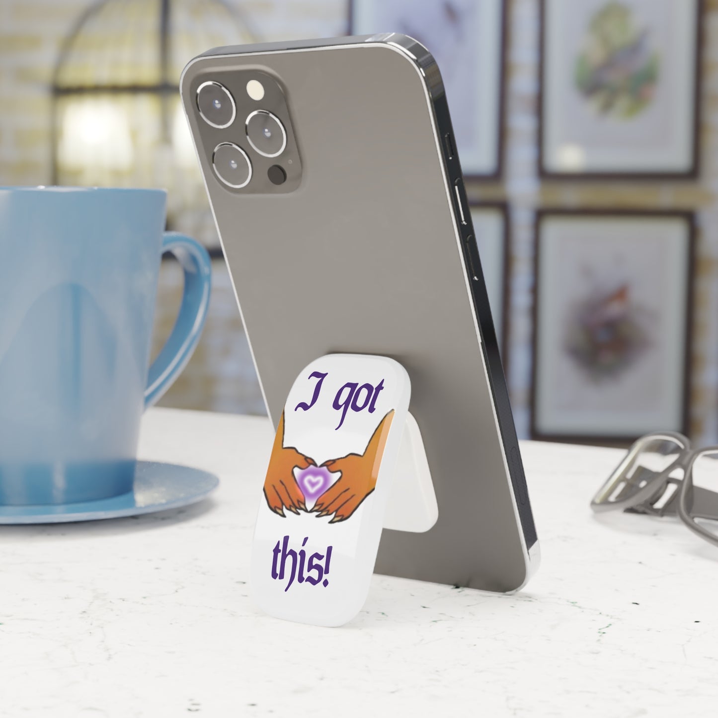 Phone Grip - "I Got This!" says Ravi - RoseOfAllTrades