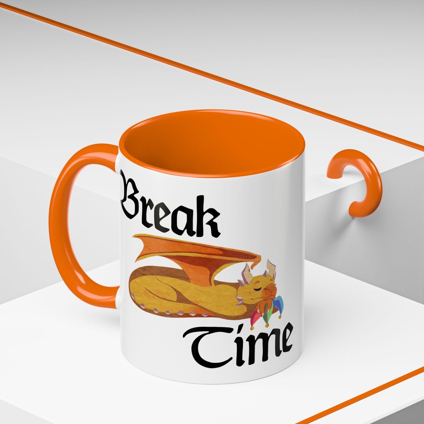 Coffee Mug - "Break Time" - Sleeping Ravi