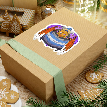 Ravi Sticker – Demi-Boy Pride by TheDoodler