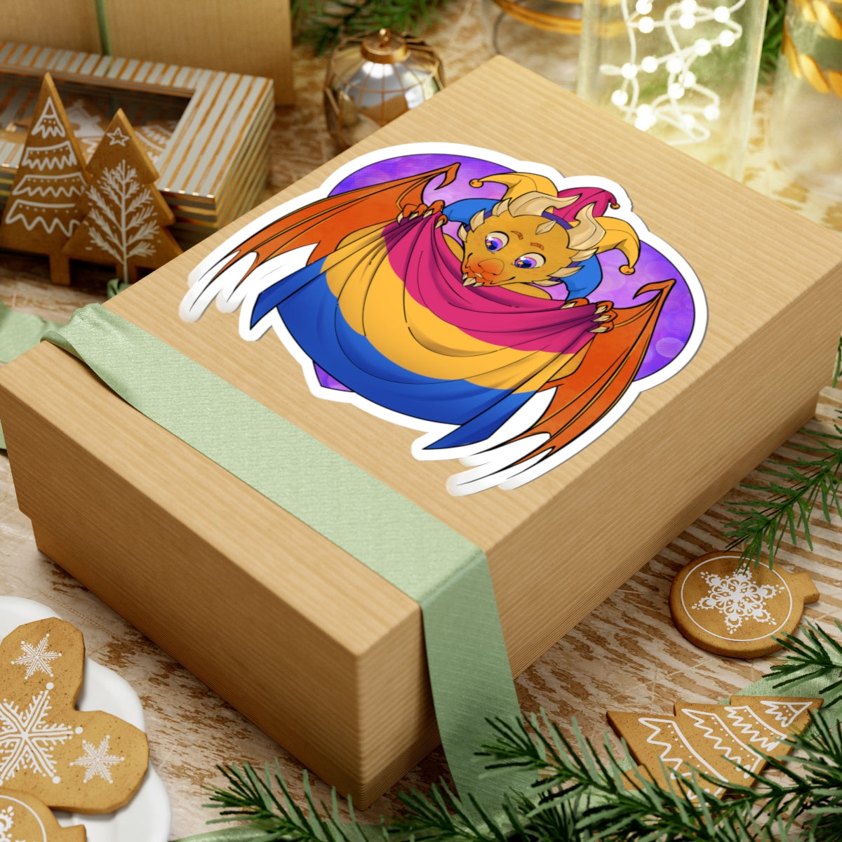 Sticker - Ravi has Pansexual Pride - LGBTQIA+