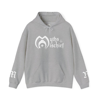 Hooded Sweatshirt with Myths and Mischief Logo